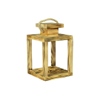 Lampion drewniany Mały LD-1-O Opalany
